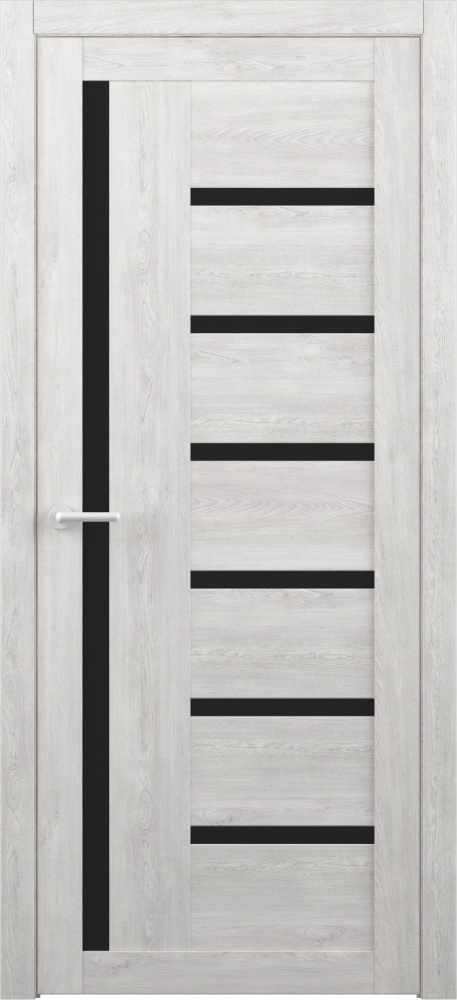 ДО 60 Мадрид дуб нордик, покрытие Экошпон (ALBERO), лакобель черное, ЛОТ 18178566