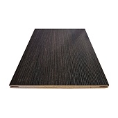 Добор телескопический (1шт* ДЛИНА 2,07м) для Бульдорс, МДФ шириной 200мм, покрытие ПВХ (ларче шоколад)