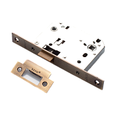 Защелка сантехническая бесшумная РЕНЦ (бронза античная, арт. INLB 2070 plastic AB)