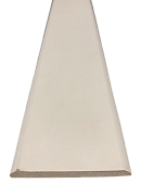 Наличник плоский эмаль МДФ 10мм  (тон Белый (акрил), 70*10, 2150)