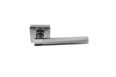 Дверная ручка Silver Паллини Капри PAL-102-S SN/CP,мат.никель
