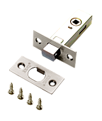 Задвижка межкомнатная РЕНЦ (никель матовый, арт. INL-BK 45 SN)