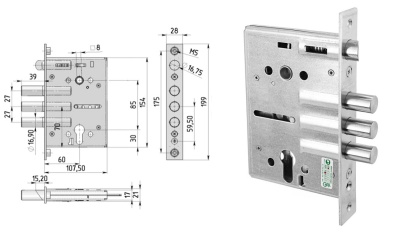 Замок ЗВ-7РМ-004-3 КРИТ