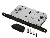 Защелка сантехническая магнитная РЕНЦ (черный, арт. INLBM 5096 pl B)