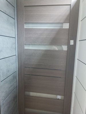 ДО 80 Дрезден кедр серый, покрытие Экошпон (ALBERO) лот 19394090