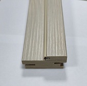 Коробка телескоп ПВХ (А) (Корадубов) (эко дуб, 75*32, 2070, паз 4, с упл.)