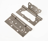 Петля без врезки универс. PUERTO 100*75*2,5 (никель матовый, арт. IN100-2S FH SN)