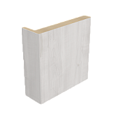 Наличник плоский телескоп., покрытие Мягкое касание (Soft Touch) (Альберо) (жемчужный, 70*24, 2150)