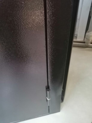 Тульские двери  А6-2-2 мет/мет , хром  2050*960, Правая ЛОТ9261274
