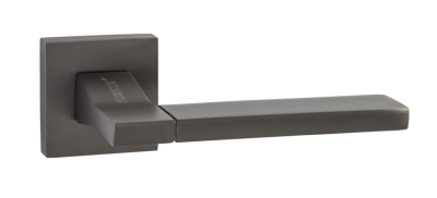 Ручка дверная Тирамису, матовый черный никель