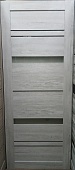 ДО 80 ПВ-03 санторини белый, покрытие ЭкоШпон (Корадубов) (сатинат белое)
