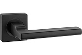 Дверная ручка B2B 514-02 на квадратной розетке (черный)