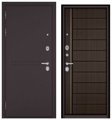 BULDOORS TRUST MASS, R-4, МДФ ларче шоколад 9S-136  ЛЕВ