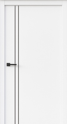 ДГ 90 Техно-7, белый эмалит, покрытие ПВХ