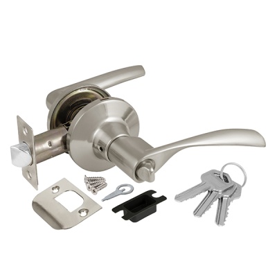 Комплект нажимных ручек с защелкой и ключами DK610 AJAX (кноб)