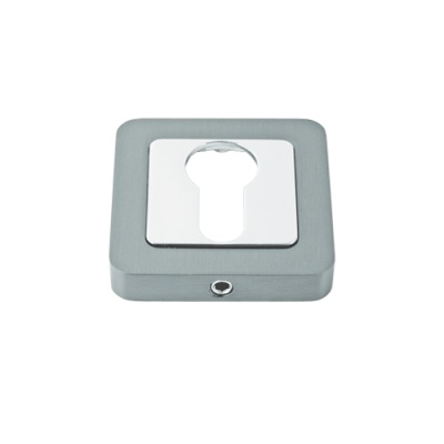 Накладка Паллини PAL-KH-RS SC/CP, квадратная основа, мат.хром