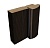 Коробка ПРЯМАЯ с уплот, покрытие Экошпон (ALBERO) (кипарис темный, 70*28, 2070)
