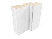 Коробка ПРЯМАЯ С УПЛОТ., покрытие ЭКО (Альберо) (лиственница белая, 70*28, 2070)