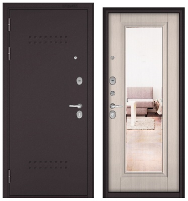 BULDOORS TRUST MASS, R-5, МДФ ларче бьянко 9S-140  ЛЕВ 