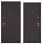 BULLDOORS HOME ECO, STEEL, 2 замка