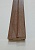 Коробка телескоп ПВХ (А) (Корадубов) (дуб золотой, 75*32, 2070, паз 4, с упл.)