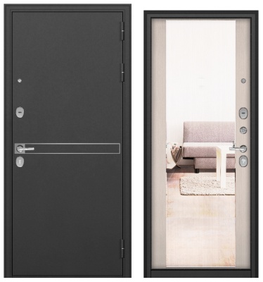 BULDOORS TRUST MASS, D-4, МДФ ларче бьянко 9S-164 зеркало