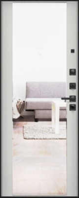 Зеркало для мет.двери Берилл Квадро-3