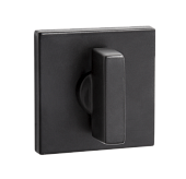 Завертка на квадратной розетке PUERTO (черный, арт. INBK AL 03 slim B)