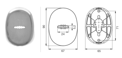 БОН сувальдная без шторка