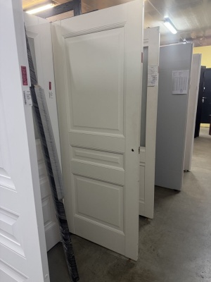 ***ДГ 80 Ампир В5 матовый кремовый ZADOOR, Полипропилен, глухое, тип 1 узкая фил., ЛОТ 19395494