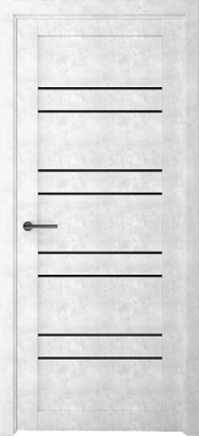 ДО 80 Дублин бетон светлый, покрытие Экошпон (ALBERO)