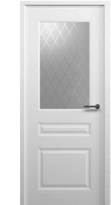 ДО 90 Стиль 2, белый, покрытие Эмаль