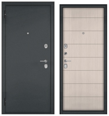 BULDOORS FAMILY ECO, МДФ ларче бьянко E-135, 2 замка лев